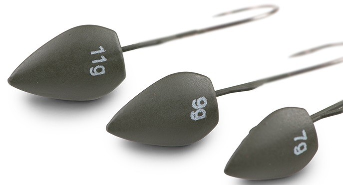 Jigová Hlavička Rage Dart Jig Head Camo Bulk