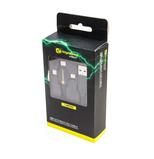 Kabel za napajanje RidgeMonkey Vault USB-A to Multi Out Cable