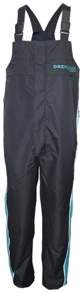 Kalhoty Drennan 25K Waterproof Salopettes Aqua/Black