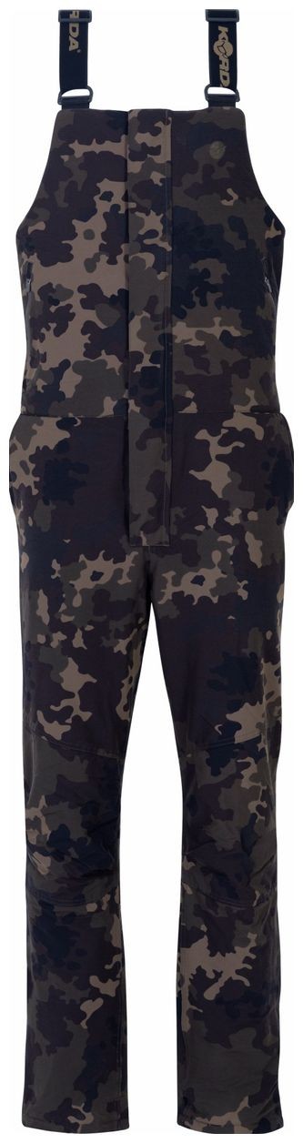 Kalhoty Korda Polar Salopettes Dark Kamo Velikost XXXXL