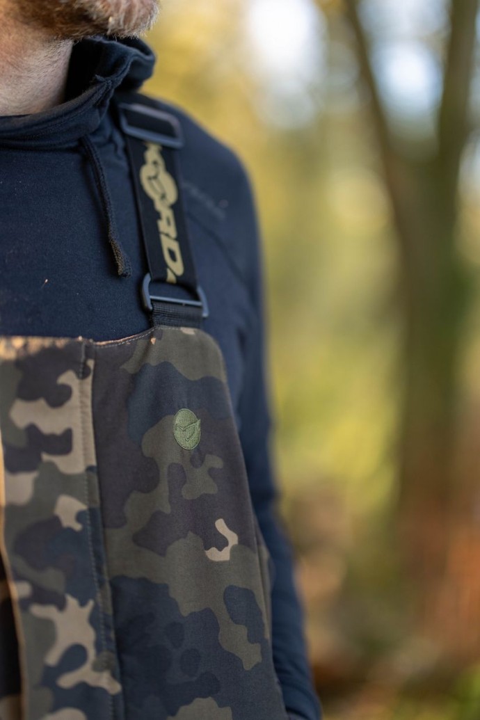 Kalhoty Korda Polar Salopettes Dark Kamo