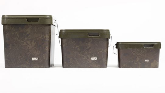 Kanta za hranu Nash Spot On Rectangular Bucket Camo