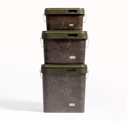 Kanta za hranu Nash Spot On Rectangular Bucket Camo
