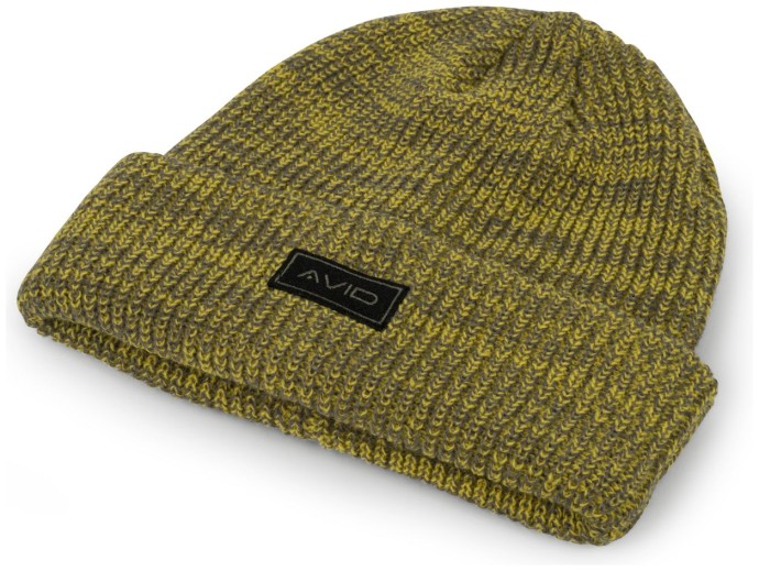 Kapa Avid Carp Marl Knit Beanie - Yellow