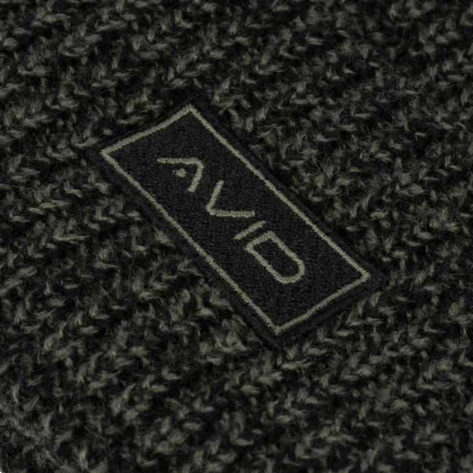 Kapa Avid Marl Knit Beanie - Green