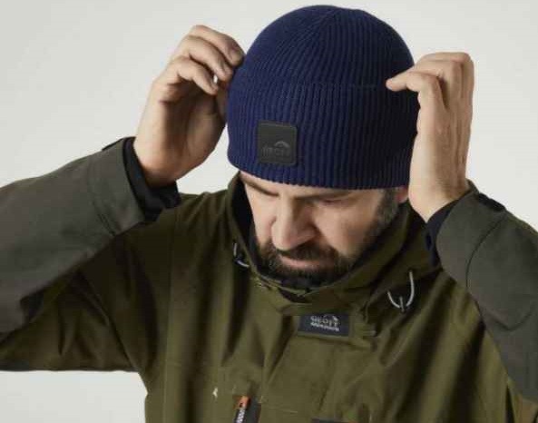 Kapa Geoff Anderson WizWool Roar Beanie plava