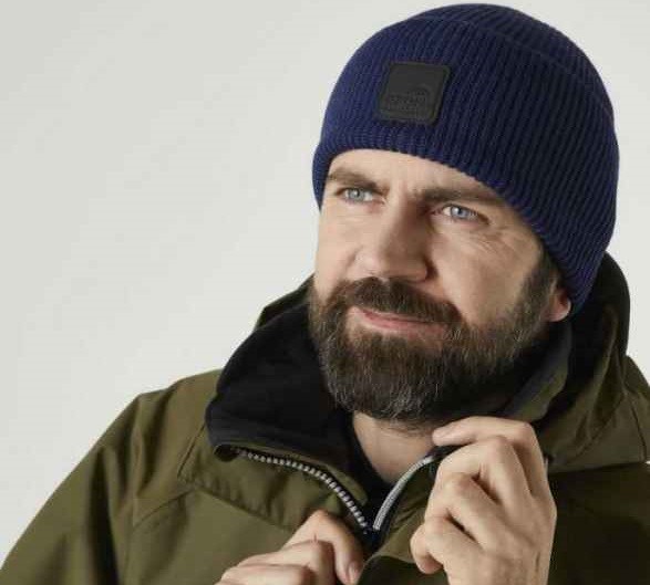 Kapa Geoff Anderson WizWool Roar Beanie plava