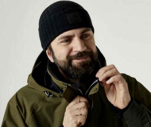 Kapa Geoff Anderson WizWool Ulf Beanie crna