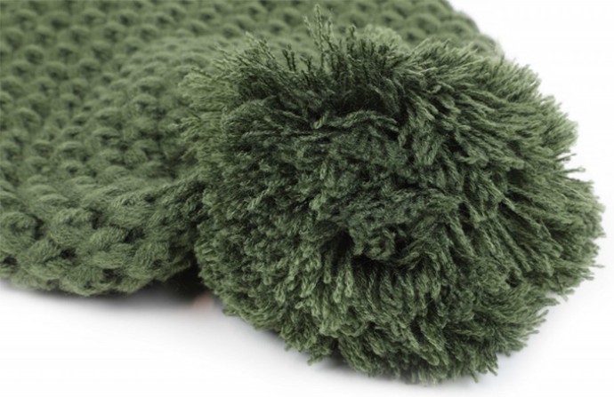 Kapa Nikl - Bobble Beanie Green