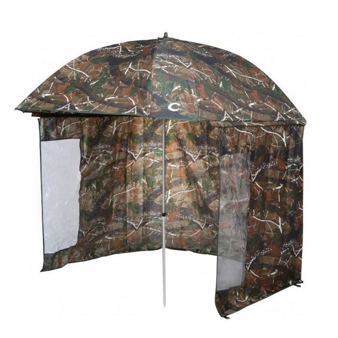 Kišobran s bočnom stranom JAF Capture Master OX Camo 2,5m