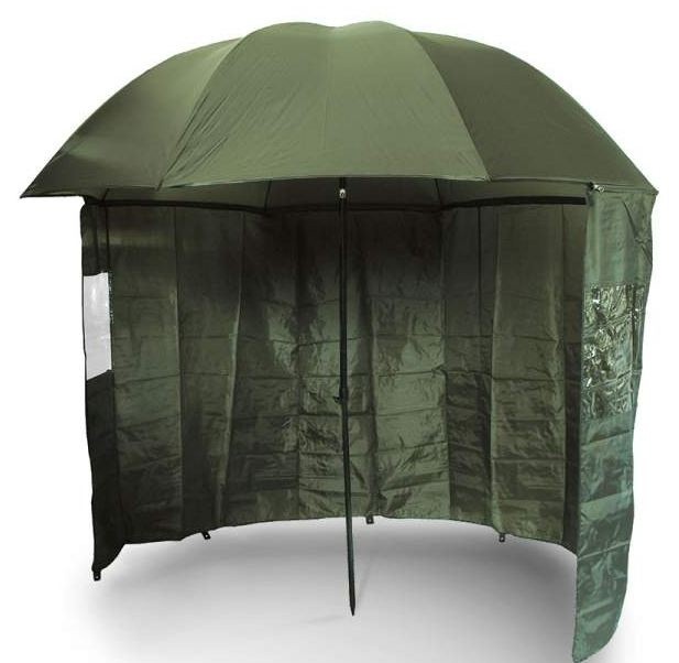 Kišobran sa stranicom NGT Brolly Side Green 220cm