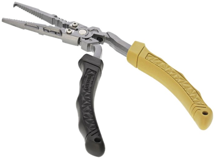 Kliešte Westin Pistol Split Ring Pliers Large 19cm Black Sand