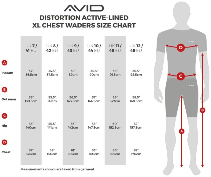 Kombinezon Avid Distortion Active-Lined XL Chest Waders