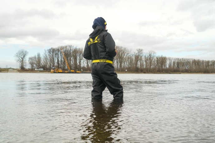 Kombinezon Black Cat Booted Waders