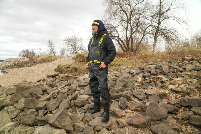 Kombinezon Black Cat Booted Waders