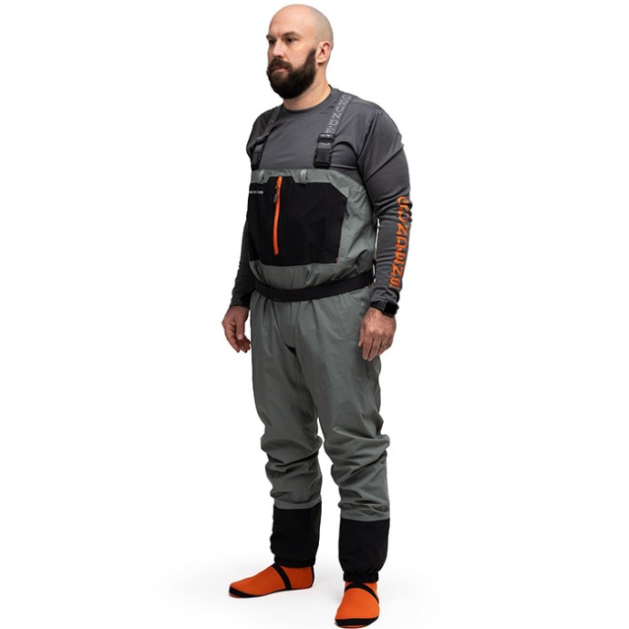 Kombinezon Grundéns Men´s Bedrock Stockingfoot Wader Sagebrush