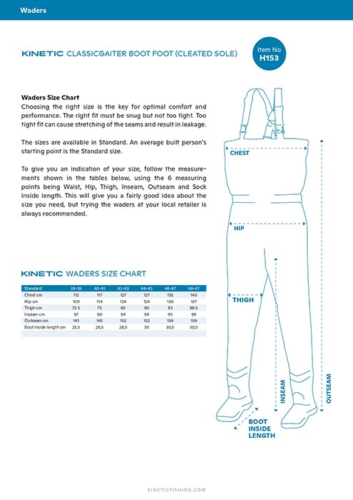 Kombinezon Kinetic ClassicGaiter Bootfoot