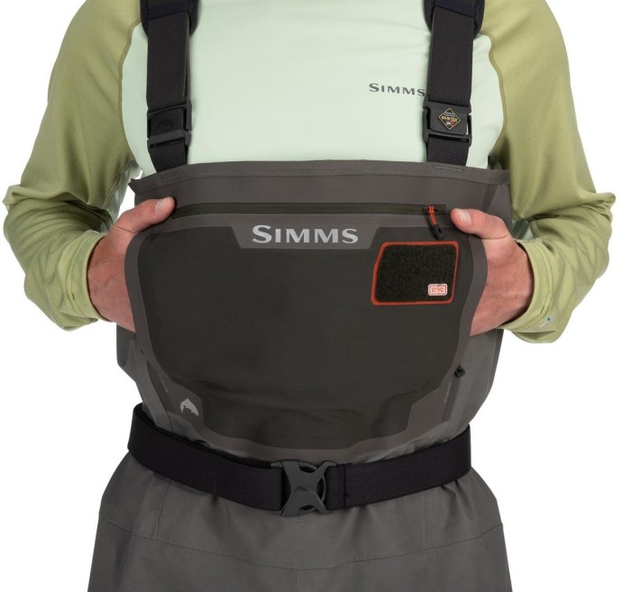 Kombinezon Simms G3 Guide Stockingfoot Gunmetal