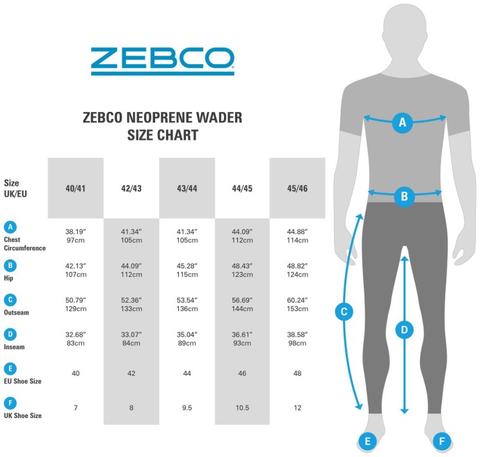 Kombinezon Zebco Trophy Neoprene Waders