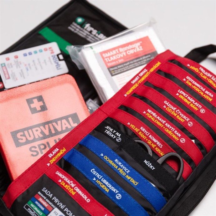 Komplet prve pomoći Survival First Aid Kit Slimline