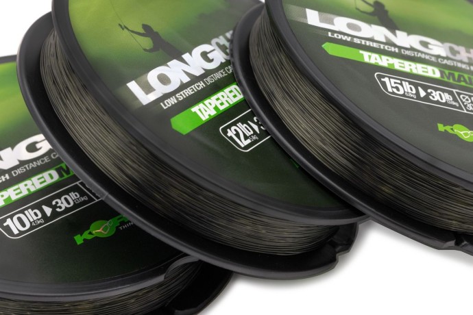 Konusni Najlon Korda LongChuck Tapered Mainline Green 300m