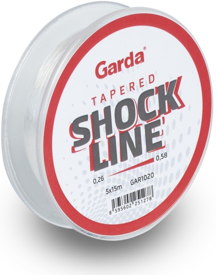 Konusni Shock Najlon Garda Shock Line 5x15m 0,26-0,58mm
