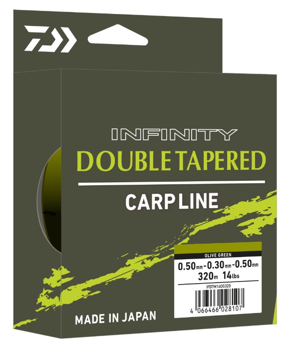 Konusni šok najlon Daiwa Infinity Double Tapered Mono
