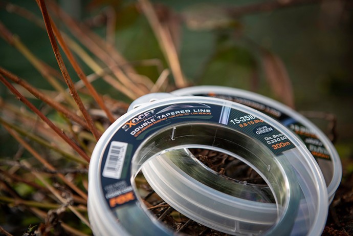 Konusni šok najlon Fox Exocet Pro Double Tapered Mainline 300m