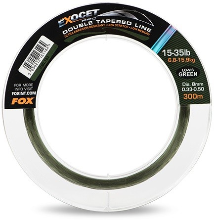 Konusni šok najlon Fox Exocet Pro Tapered Leader 3x12m