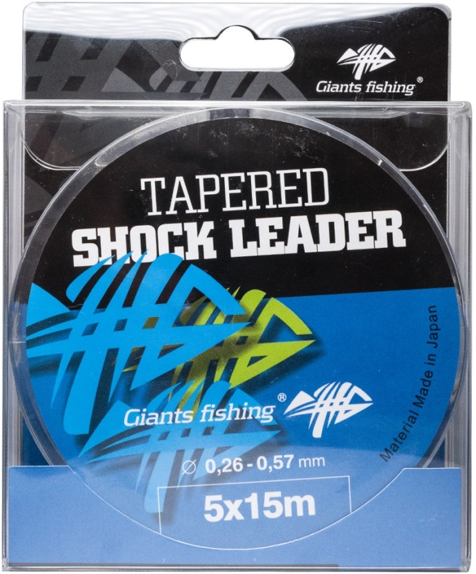 Konusni Šok Najlon Giants Fishing Tapered Shock Leader 5x15m