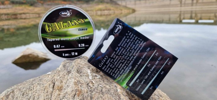 Konusni Šok Najlon Katran Galaxy Camo 5x12m