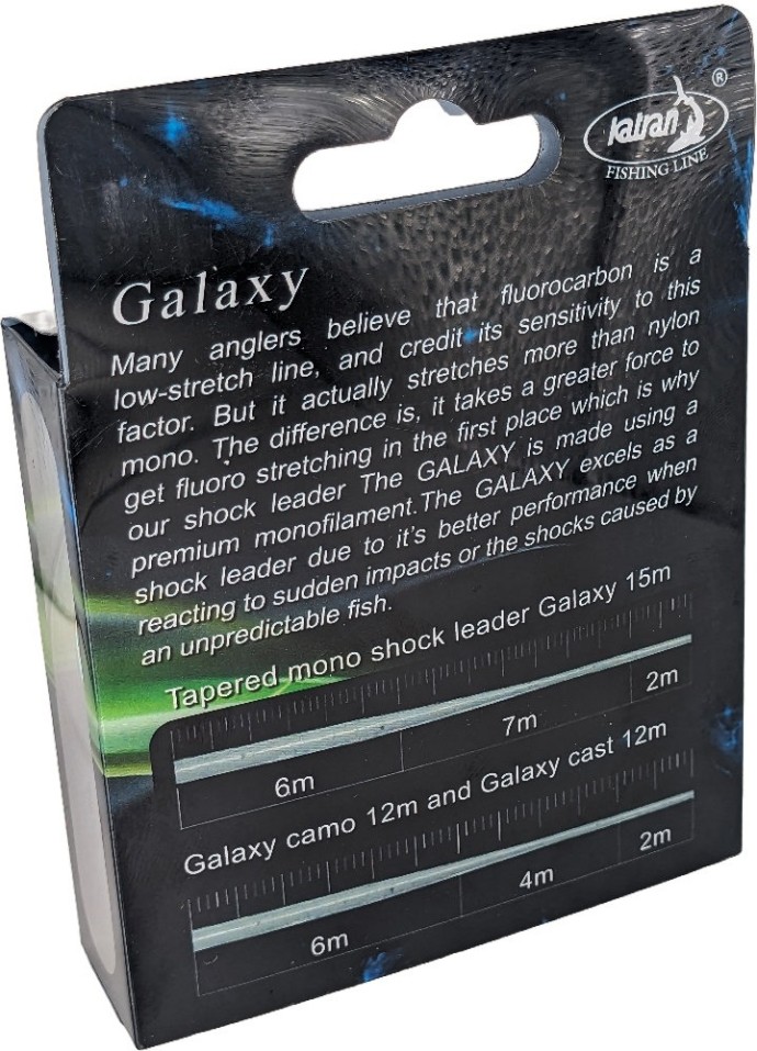 Konusni Šok Najlon Katran Galaxy Camo 5x12m