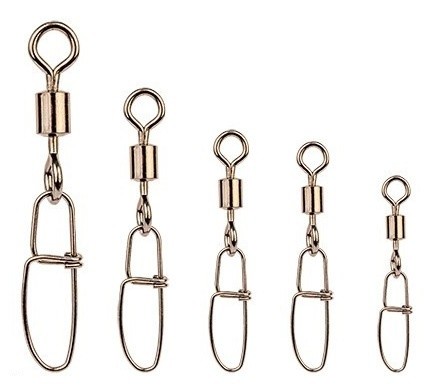 Kopča s Vrtilicom Delphin Rolling Swivel with Crosslock snap B-04
