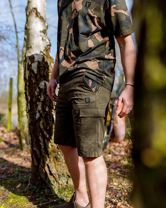 Kraťasy Fox LW Khaki Combat Shorts