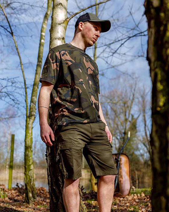 Kraťasy Fox LW Khaki Combat Shorts