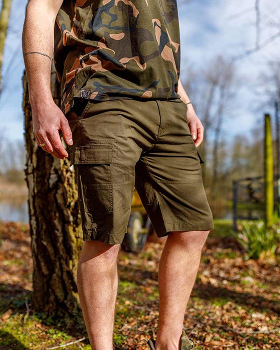 Kraťasy Fox LW Khaki Combat Shorts