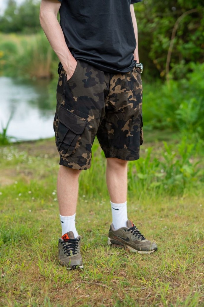 Kraťasy Korda Kore Kombat Shorts Dark Kamo