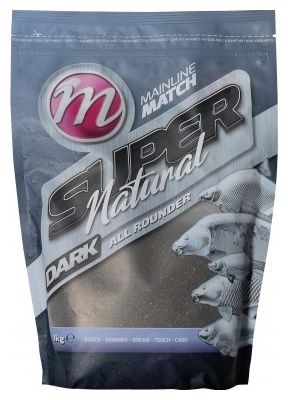 Krmení Mainline Super Natural Dark - (All Rounder Mix ) - 1kg