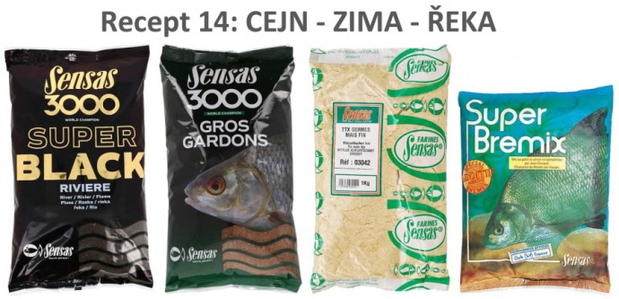 Krmenje Sensas Cejn Zima Rijeka 3,3kg