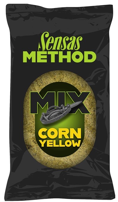 Krmenje Sensas Method Mix Žuta Kukuruz 1kg