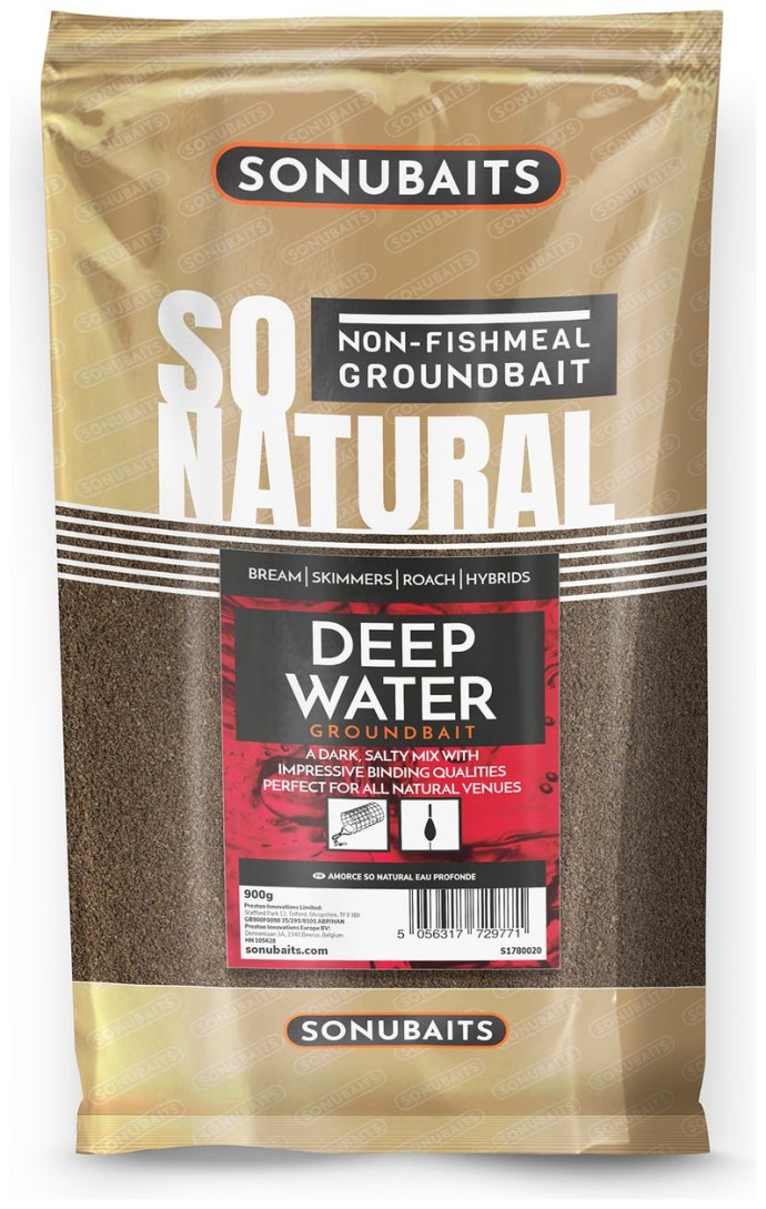 Krmítková Směs Sonubaits 900gr So Natural Deep Water