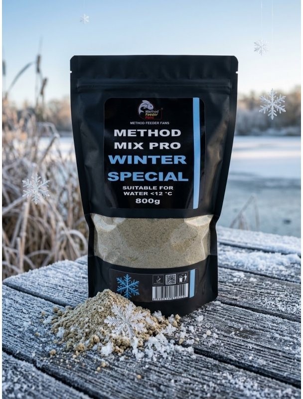 Krmítková Zmes Method Feeder Fans Method Mix 800gr Winter Special