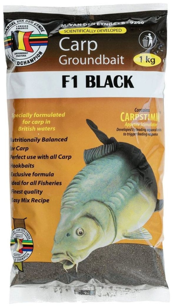 Krmítková Zmes MVDE Carp Groundbait F1 Black 1kg