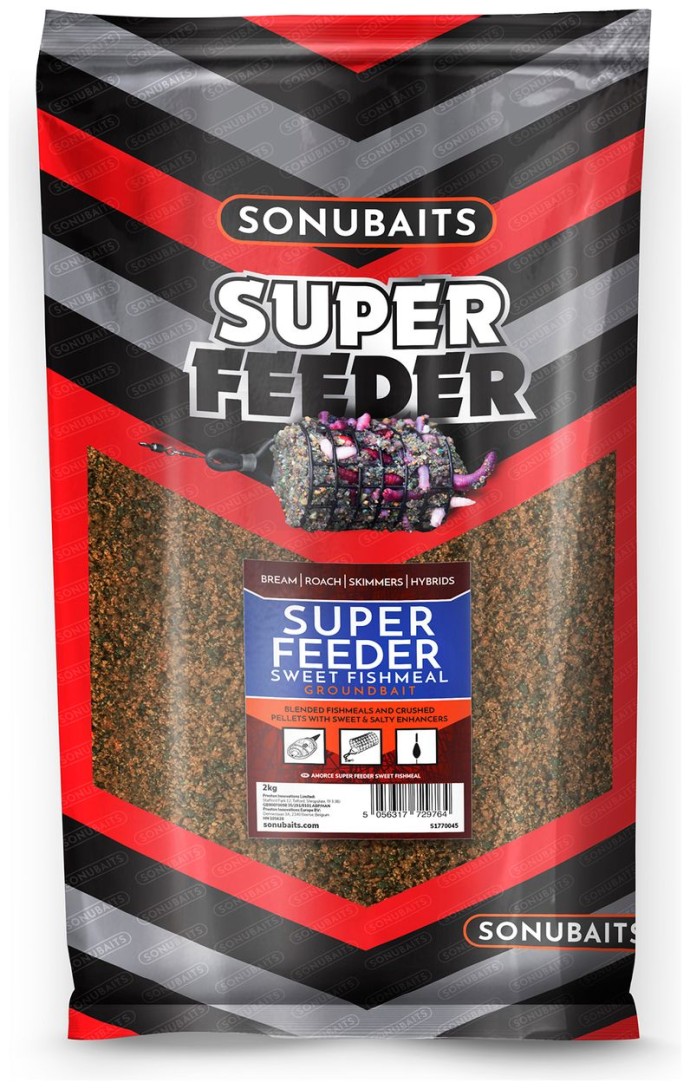 Krmítková Zmes Sonubaits 2kg Super Feeder Sweet Fishmeal