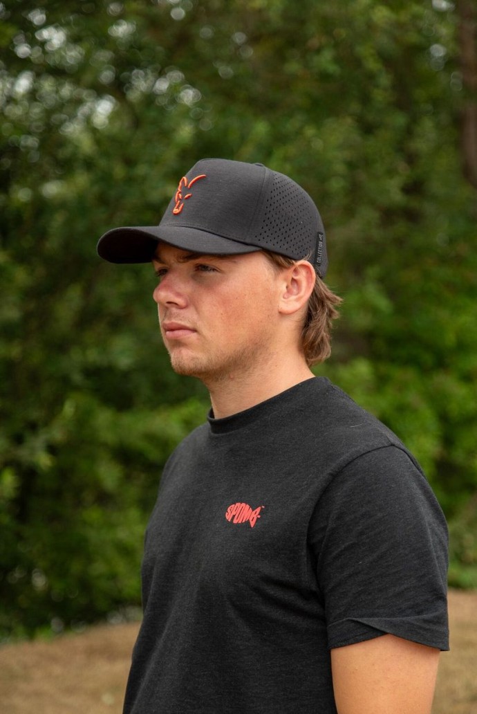 Kšiltovka Fox Collection Baseball Cap Black/Orange