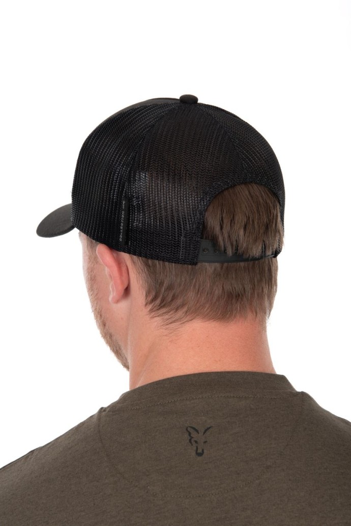 Kšiltovka Fox Collection Trucker Cap Black & Orange