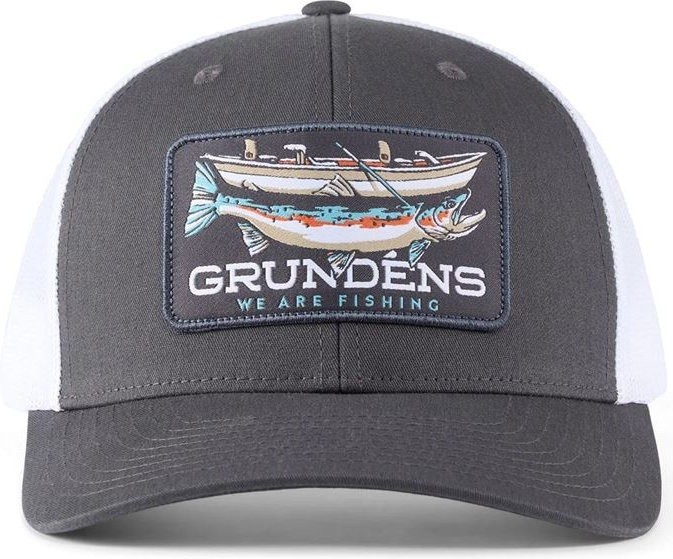 Kšiltovka Grundéns Drift Boat Trucker Charcoal/White O/S