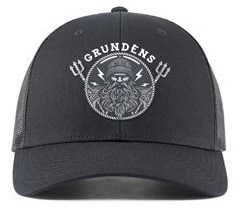 Kšiltovka Grundéns Sentinel of the Seas Trucker Black O/S