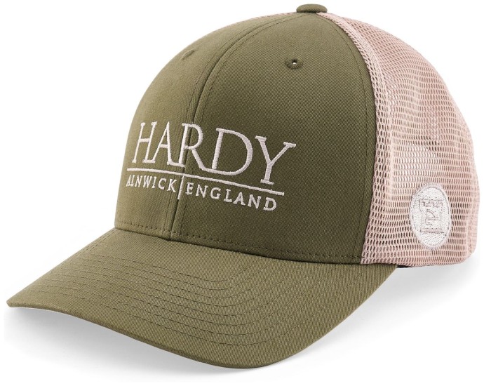 Kšiltovka Hardy Flexfit 110 Wordmark Trucker Olive