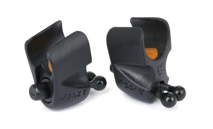 Kuglični Klip Fox Black Label Adjustable Rod Clip 2kom